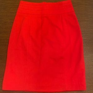 H&M Red Pencil Skirt